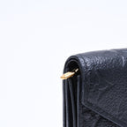 Louis Vuitton Trifold Wallet Portefeuille Zoe Black Gold — view 5