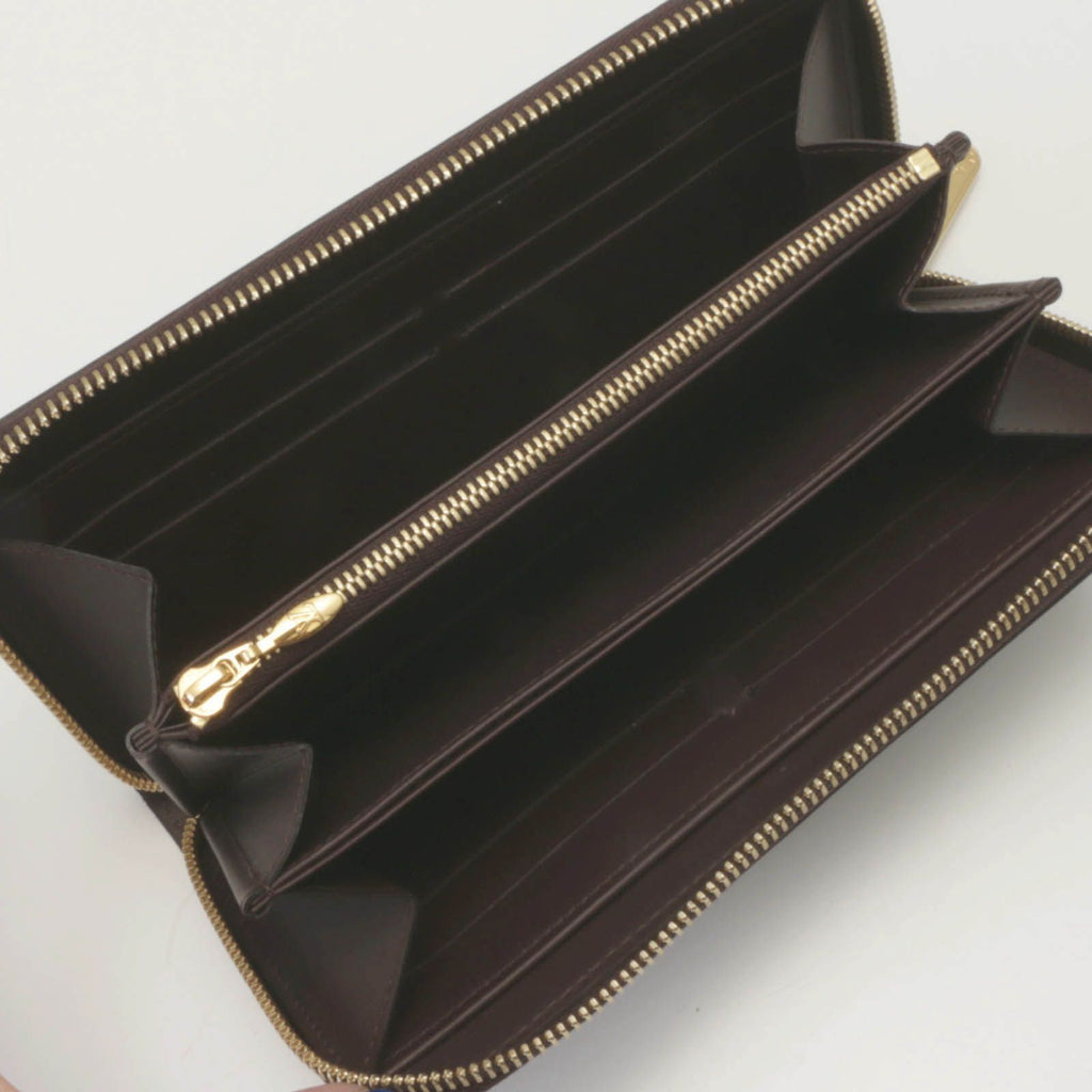 Louis Vuitton Zippy Wallet Vernis Amarante Long — view 5