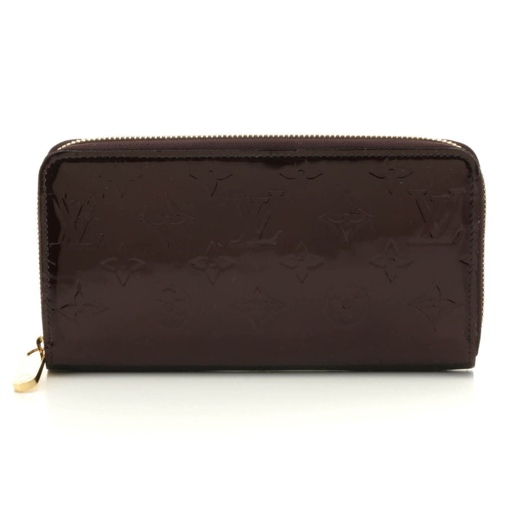 Louis Vuitton Zippy Wallet Vernis Amarante Long