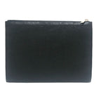 Saint Laurent Clutch Studded Leather Black — view 2