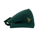 Prada Canapa Triangle Logo Canvas 2-Way Shoulder Bag Tote Green — view 5