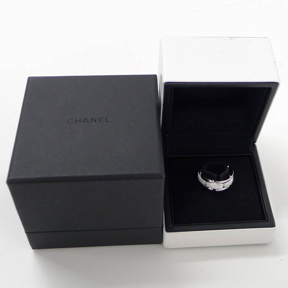 Chanel Ultra Ring White Gold Ceramic — view 7