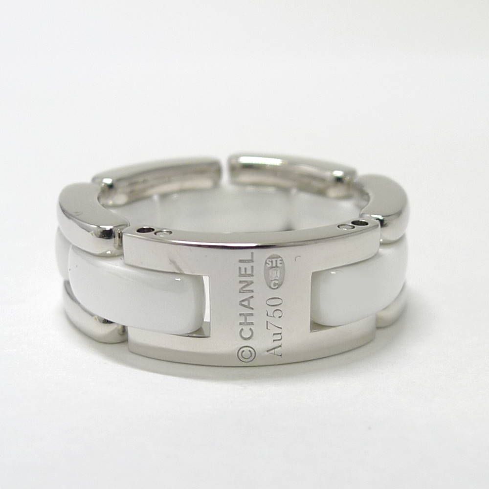 Chanel Ultra Ring White Gold Ceramic — view 3