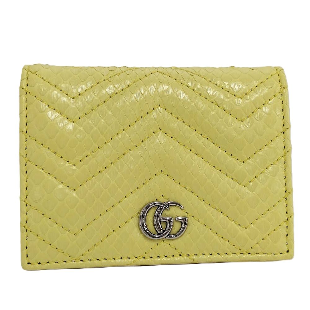 Gucci Bifold Wallet Yellow
