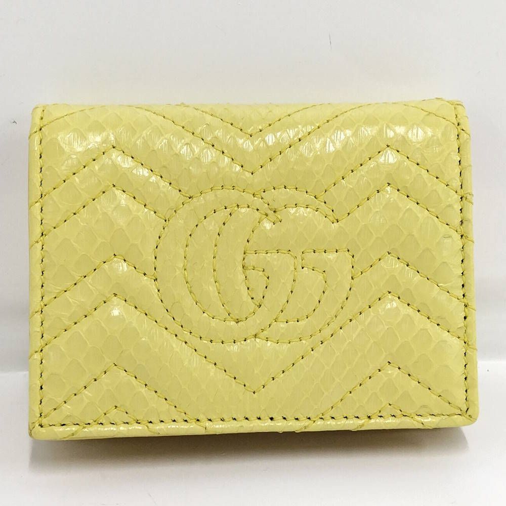 Gucci Bifold Wallet Yellow — view 3