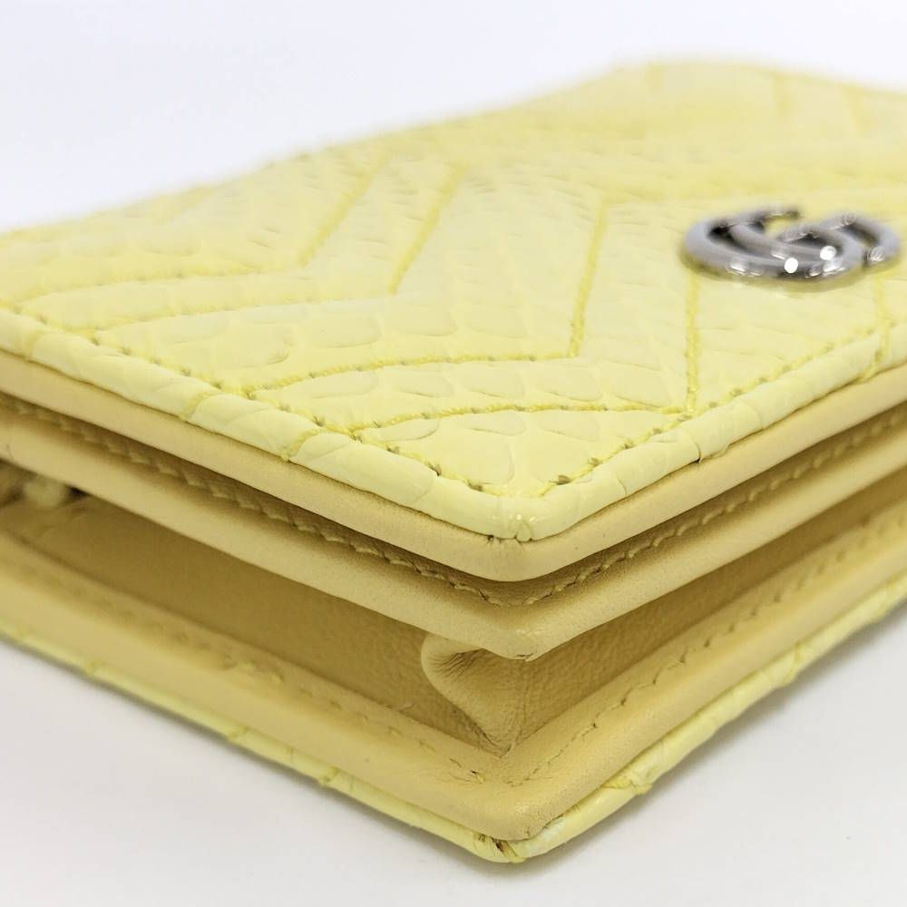 Gucci Bifold Wallet Yellow — view 4
