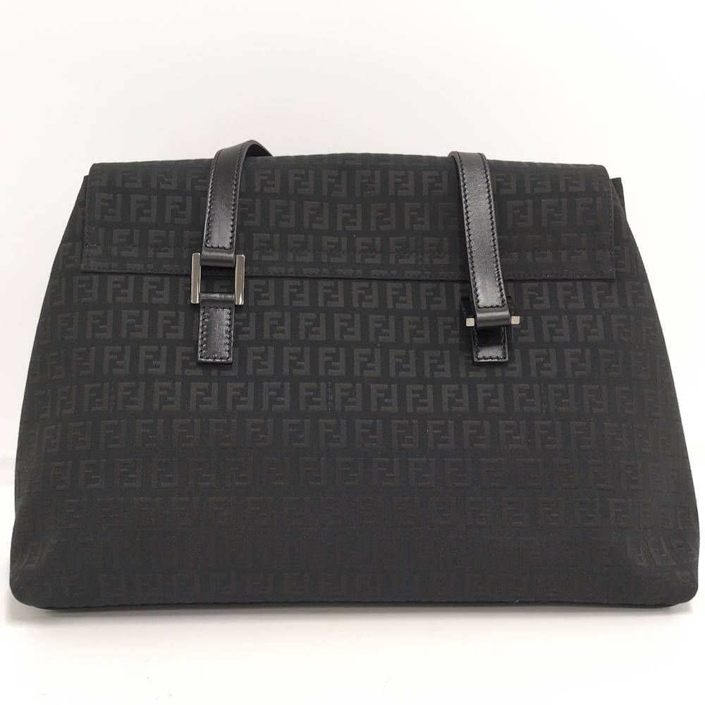 Fendi Shoulder Bag Canvas Black — view 2