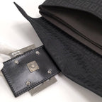Fendi Shoulder Bag Canvas Black — view 7