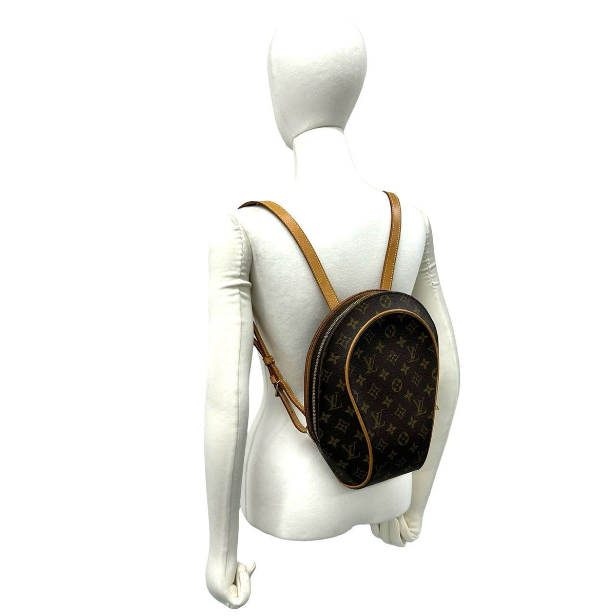 Louis Vuitton Ellipse Sac a Dos Monogram Leather Backpack Brown — view 2