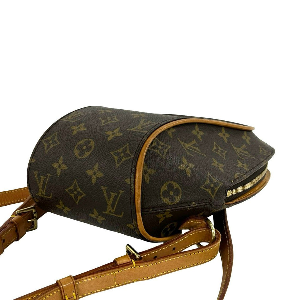Louis Vuitton Ellipse Sac a Dos Monogram Leather Backpack Brown — view 8