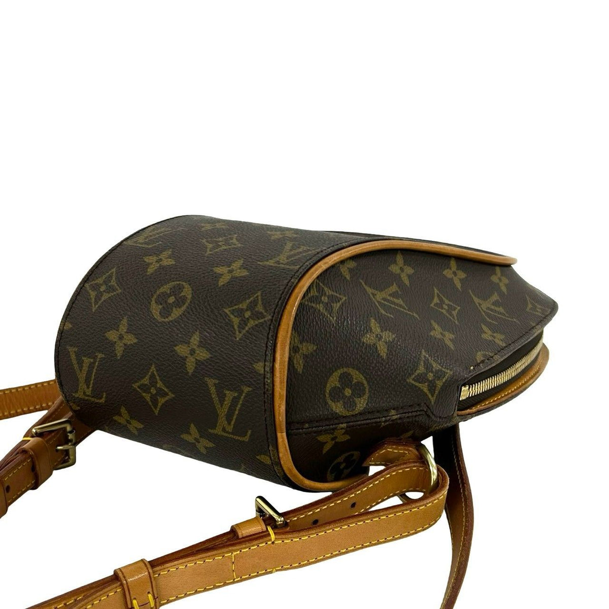 Louis Vuitton Ellipse Sac a Dos Monogram Leather Backpack Brown — view 8