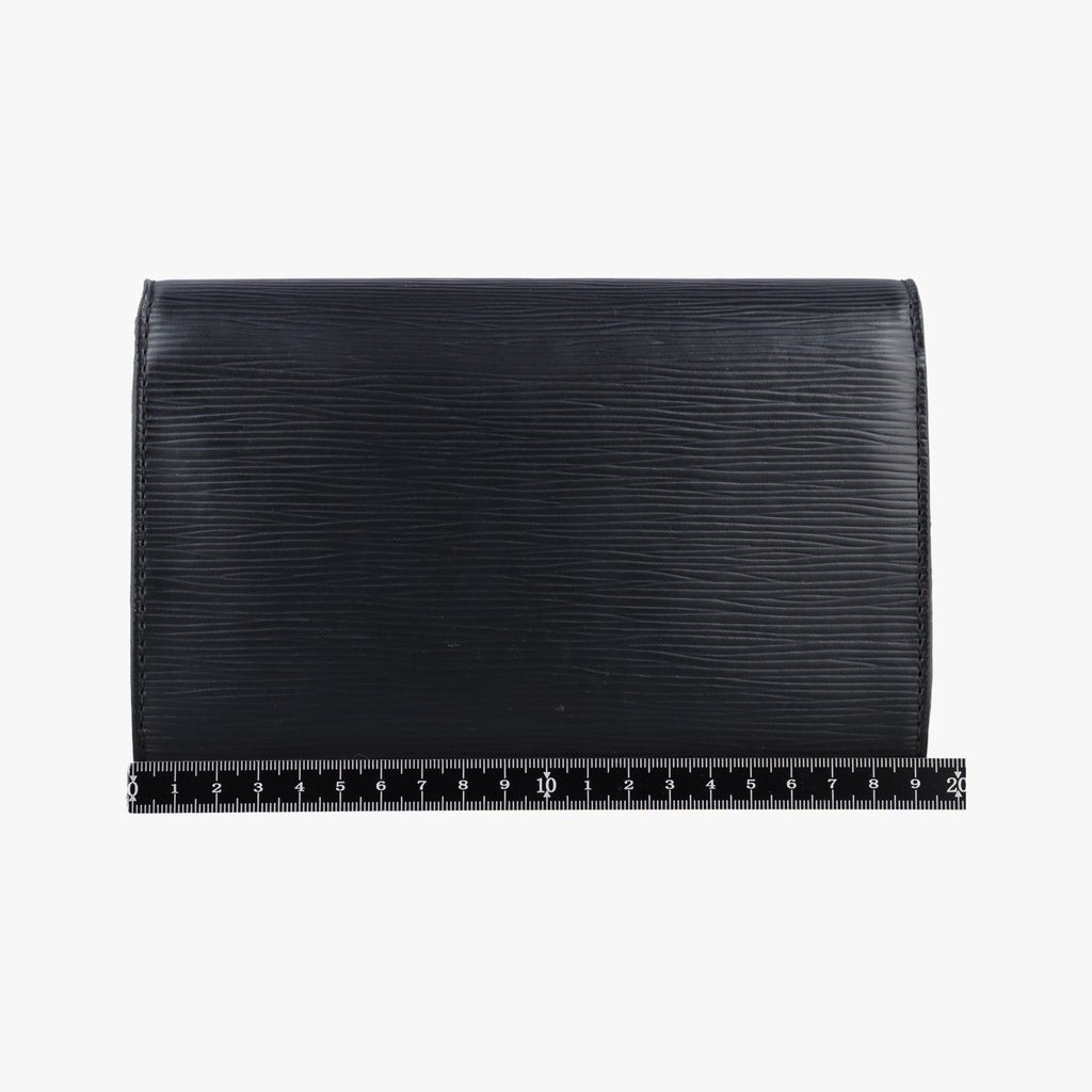 Louis Vuitton Pochette Louise PM Noir Epi Pouch — view 2