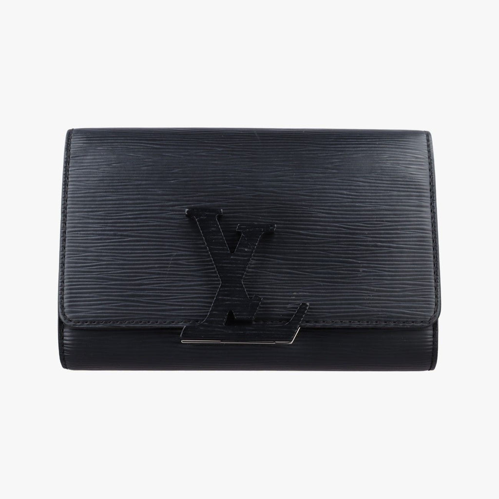 Louis Vuitton Pochette Louise PM Noir Epi Pouch