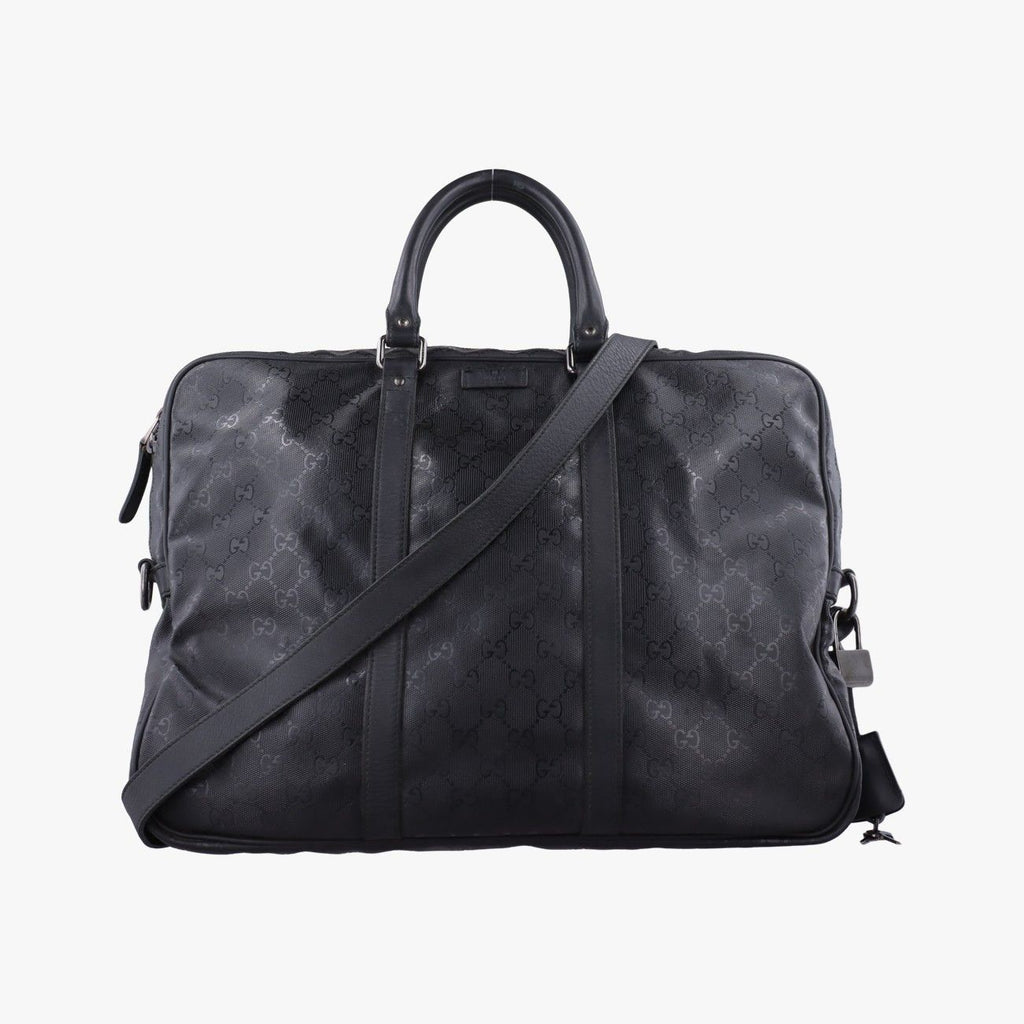 Gucci Diamante Black Leather