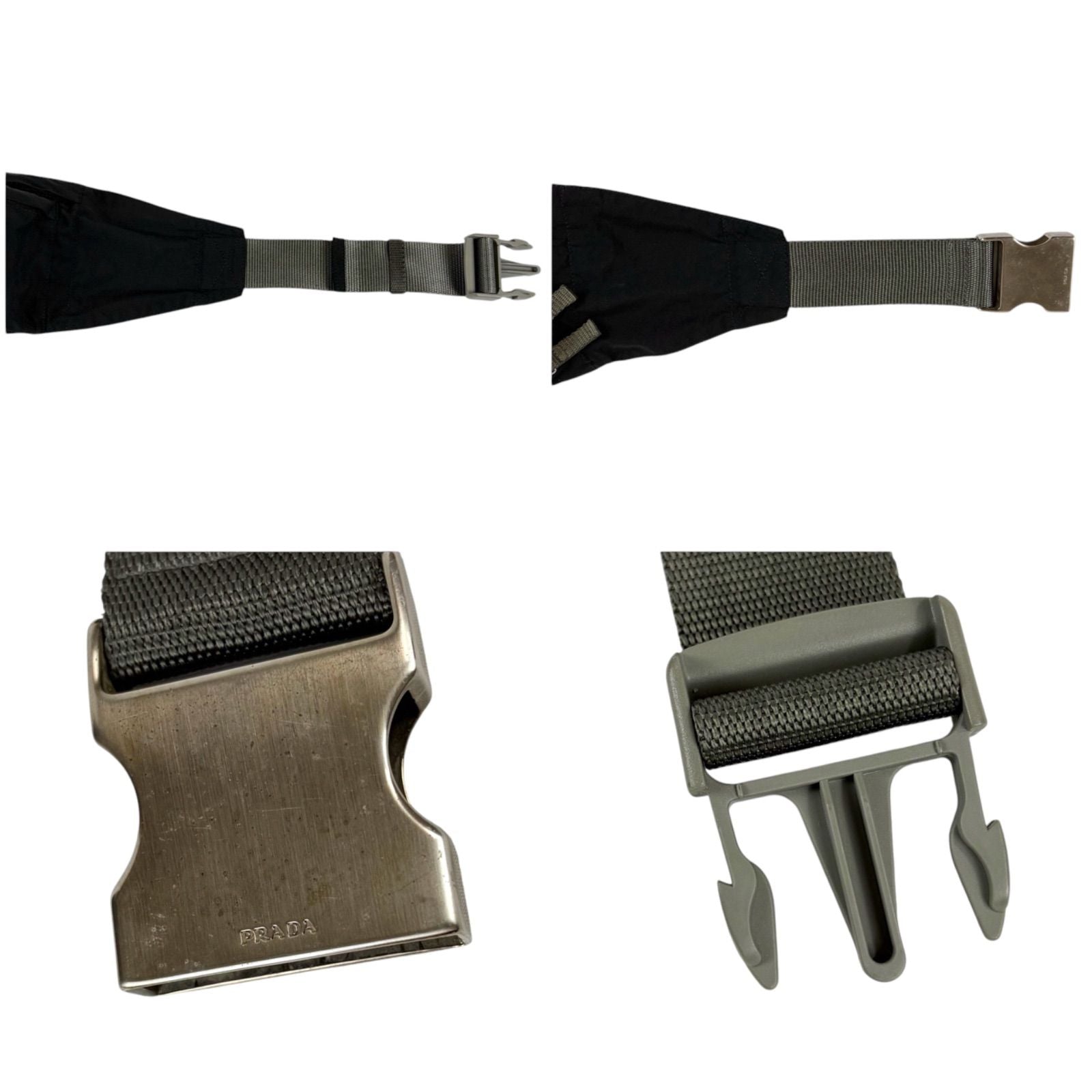 Prada Sports Tessuto Nylon Belt Bag Black Archive — view 7