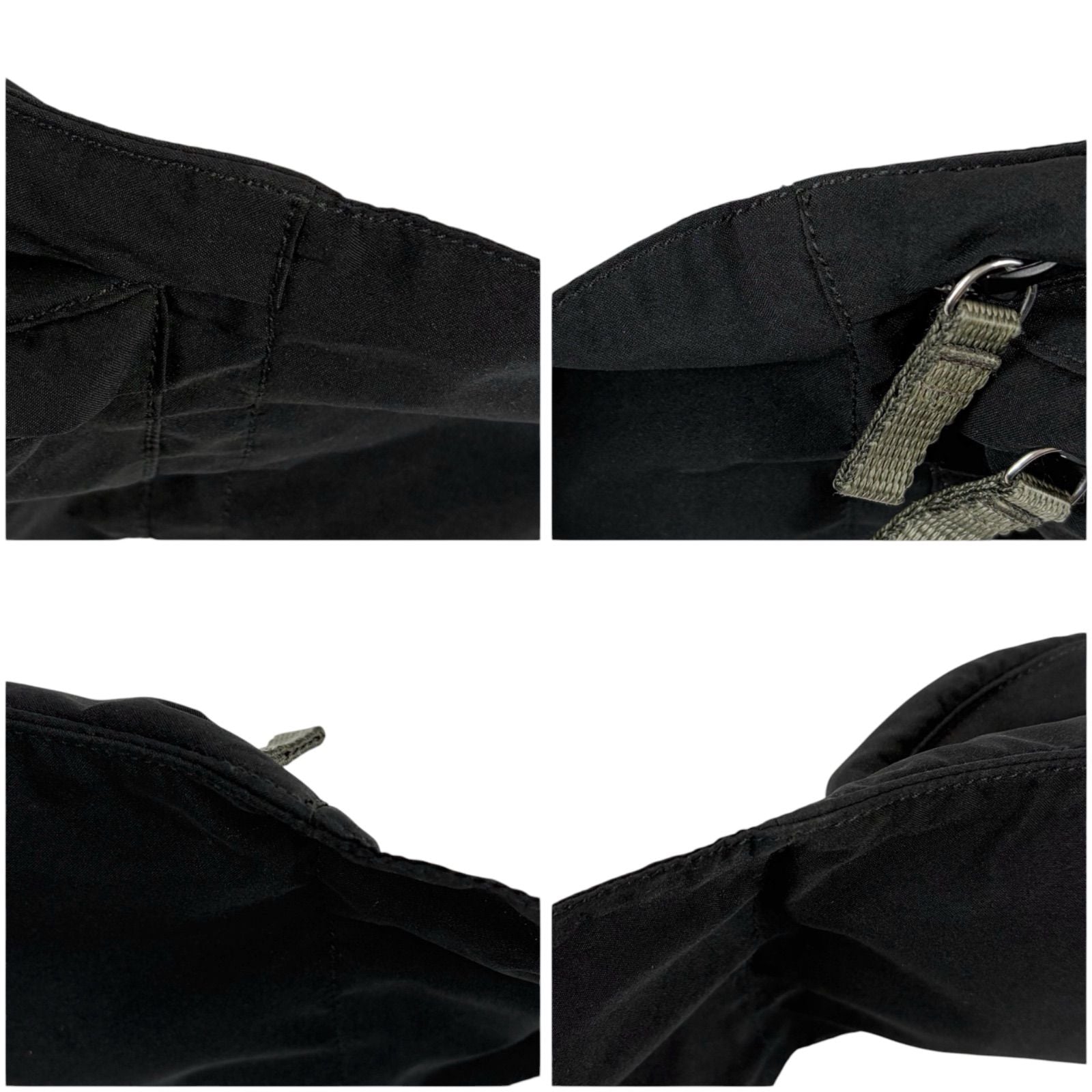 Prada Sports Tessuto Nylon Belt Bag Black Archive — view 4