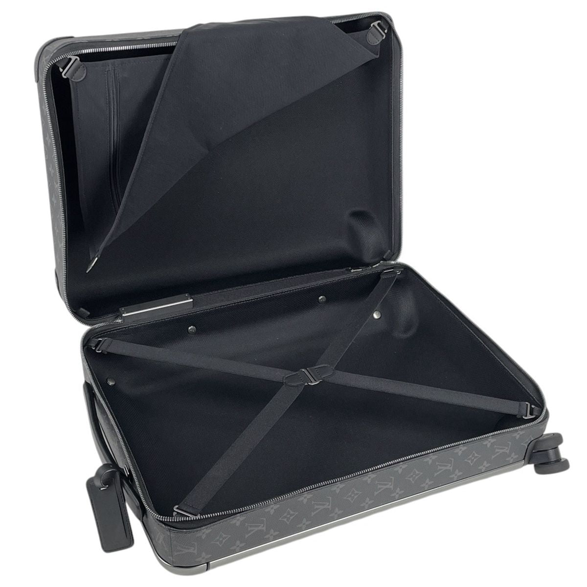 Louis Vuitton Horizon 55 Travel Bag Suitcase Monogram Eclipse Black — view 8