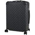Louis Vuitton Horizon 55 Travel Bag Suitcase Monogram Eclipse Black