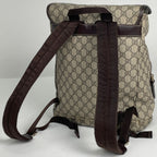 Gucci Backpack GG Pattern Beige Brown — view 2