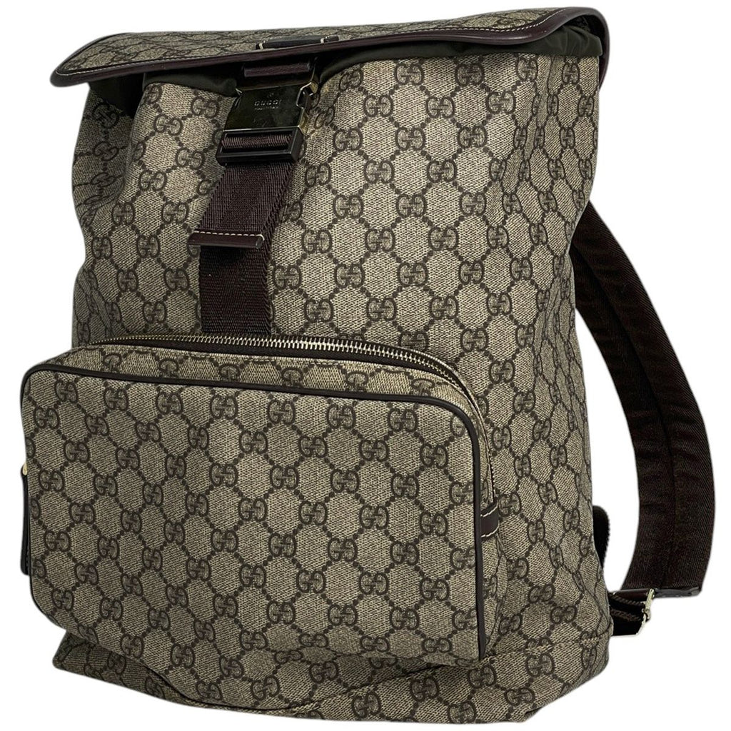 Gucci Backpack GG Pattern Beige Brown