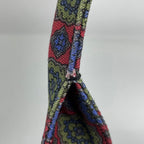 Prada Canapa Tote Bag Canvas Red Multicolor — view 4
