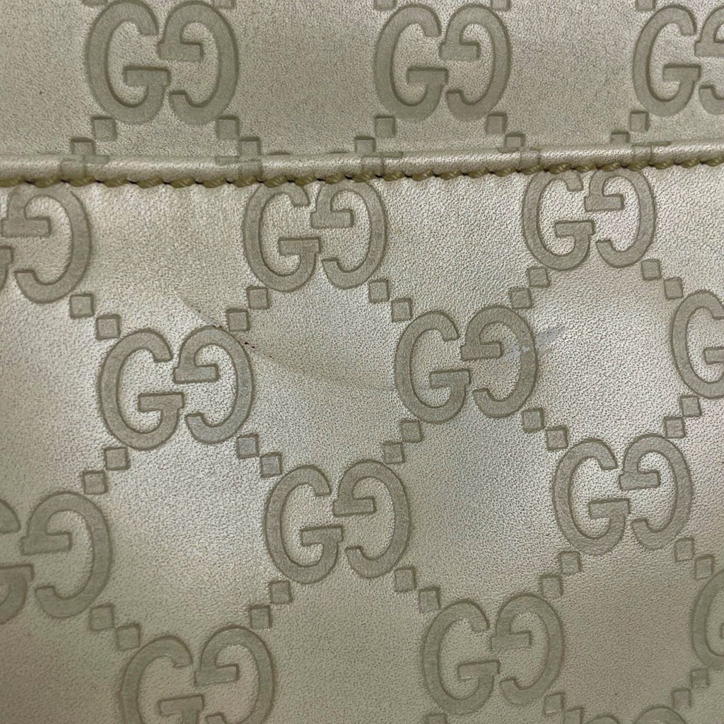 Gucci Tote Bag Guccissima Leather White — view 5