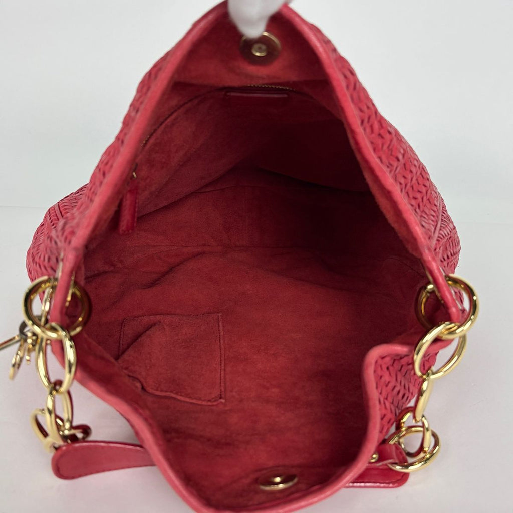 Dior Shoulder Bag Braided Leather — view 8