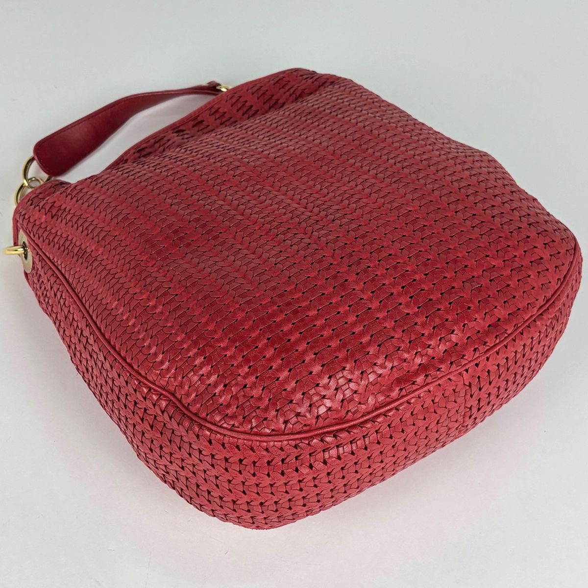 Dior Shoulder Bag Braided Leather — view 2