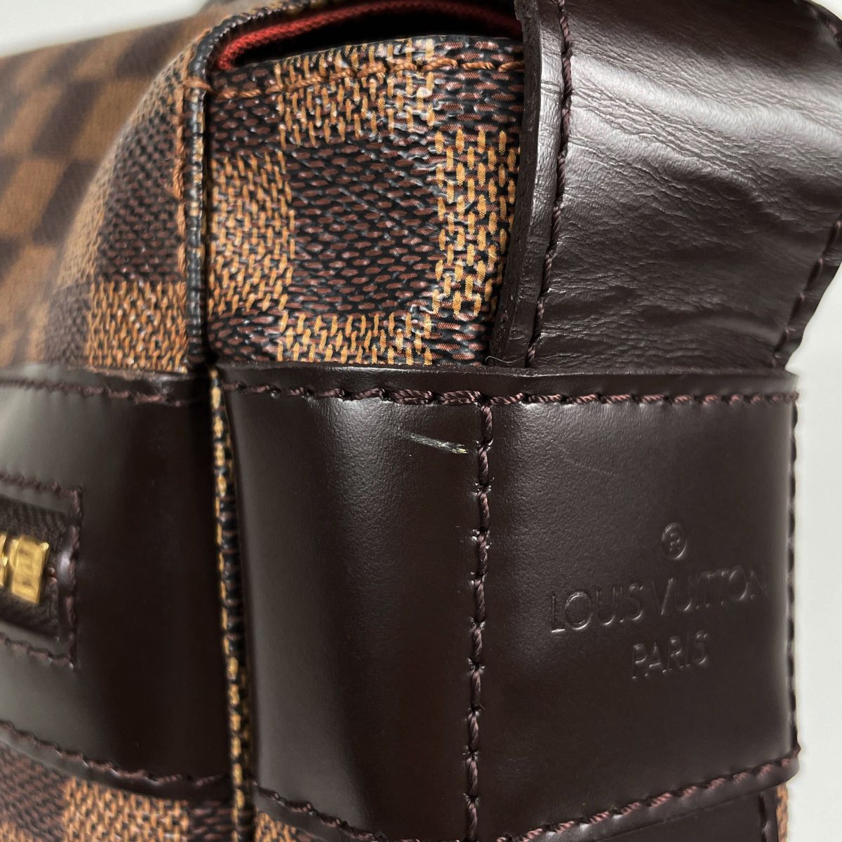 Louis Vuitton Bastille Shoulder Bag Damier Brown — view 5