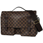 Louis Vuitton Broadway Shoulder Bag Damier Brown