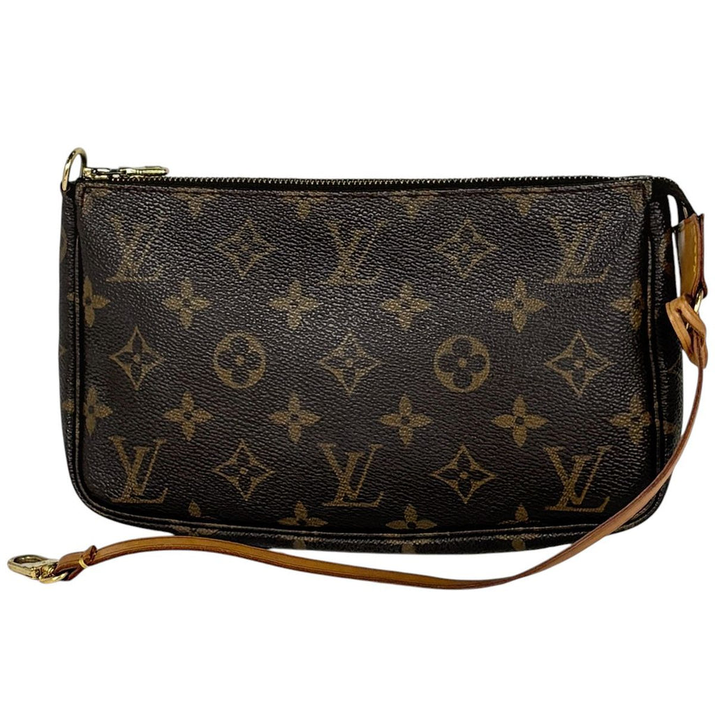 Louis Vuitton Pochette Accessoires Pouch Monogram Brown