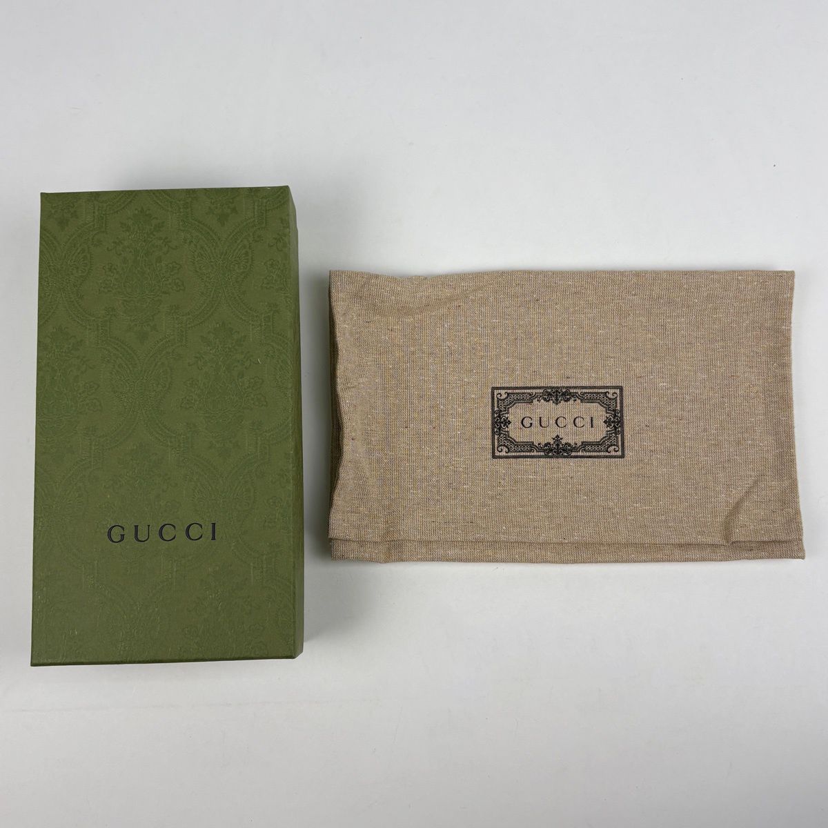 Gucci Wallet Double G Bicolor Continental Beige — view 8