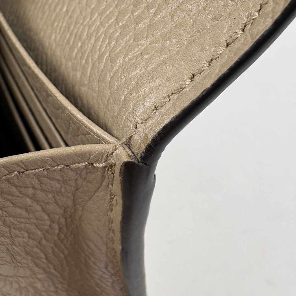 Gucci Wallet Double G Bicolor Continental Beige — view 4