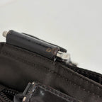 Prada Shoulder Bag Nylon Dark Brown — view 4