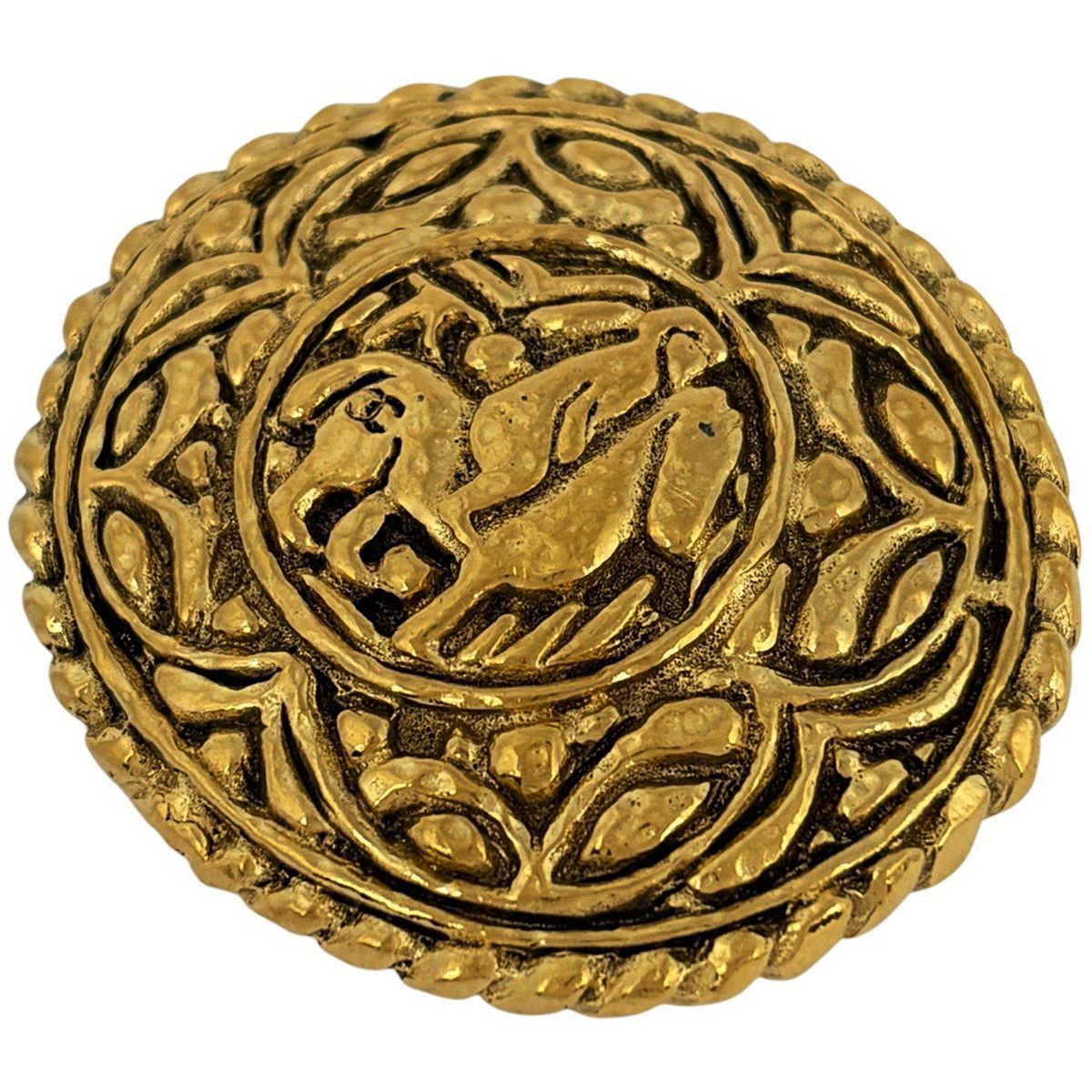 Chanel Brooch Gold Plated
