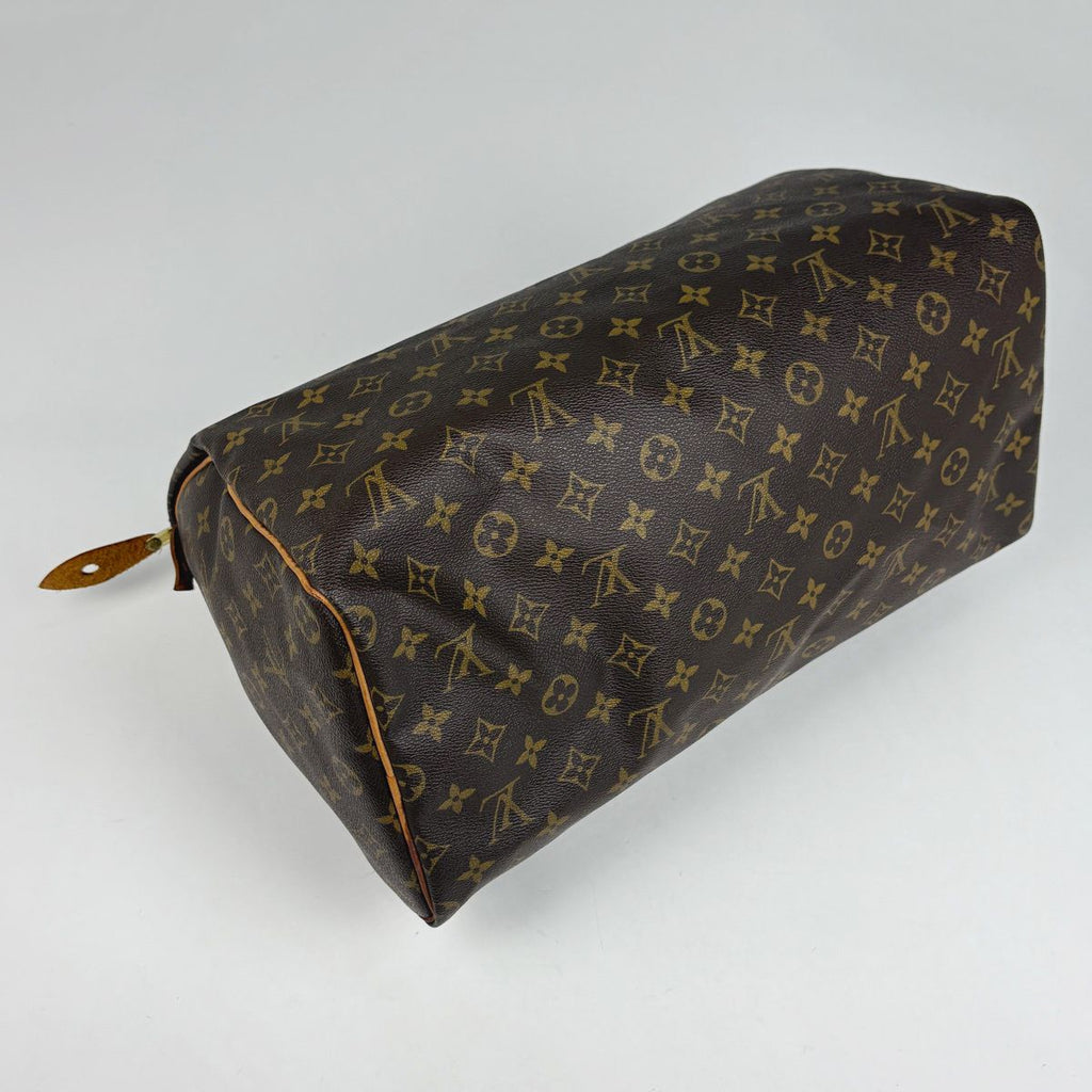 Louis Vuitton Speedy 40 Handbag Monogram Brown — view 2