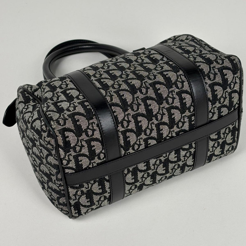 Dior Handbag Trotter Pattern Canvas Black — view 2