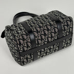 Dior Handbag Trotter Pattern Canvas Black — view 2