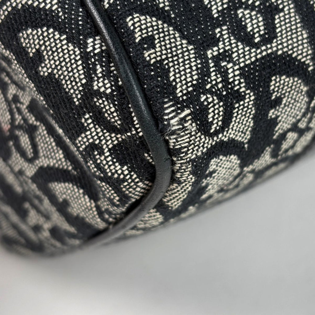 Dior Handbag Trotter Pattern Canvas Black — view 3