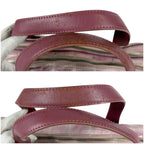 Chanel New Travel Line 2-Way Bag Pink Nylon Canvas CC Logo — view 8