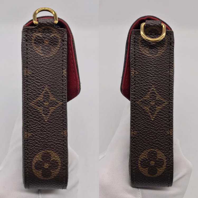 Louis Vuitton Monogram Pochette Felicie Shoulder Bag Nicolas Ghesquiere My LV — view 3