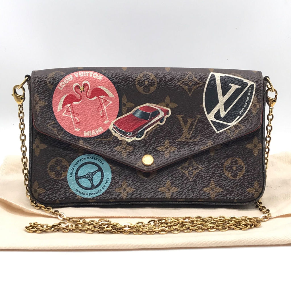 Louis Vuitton Monogram Pochette Felicie Shoulder Bag Nicolas Ghesquiere My LV