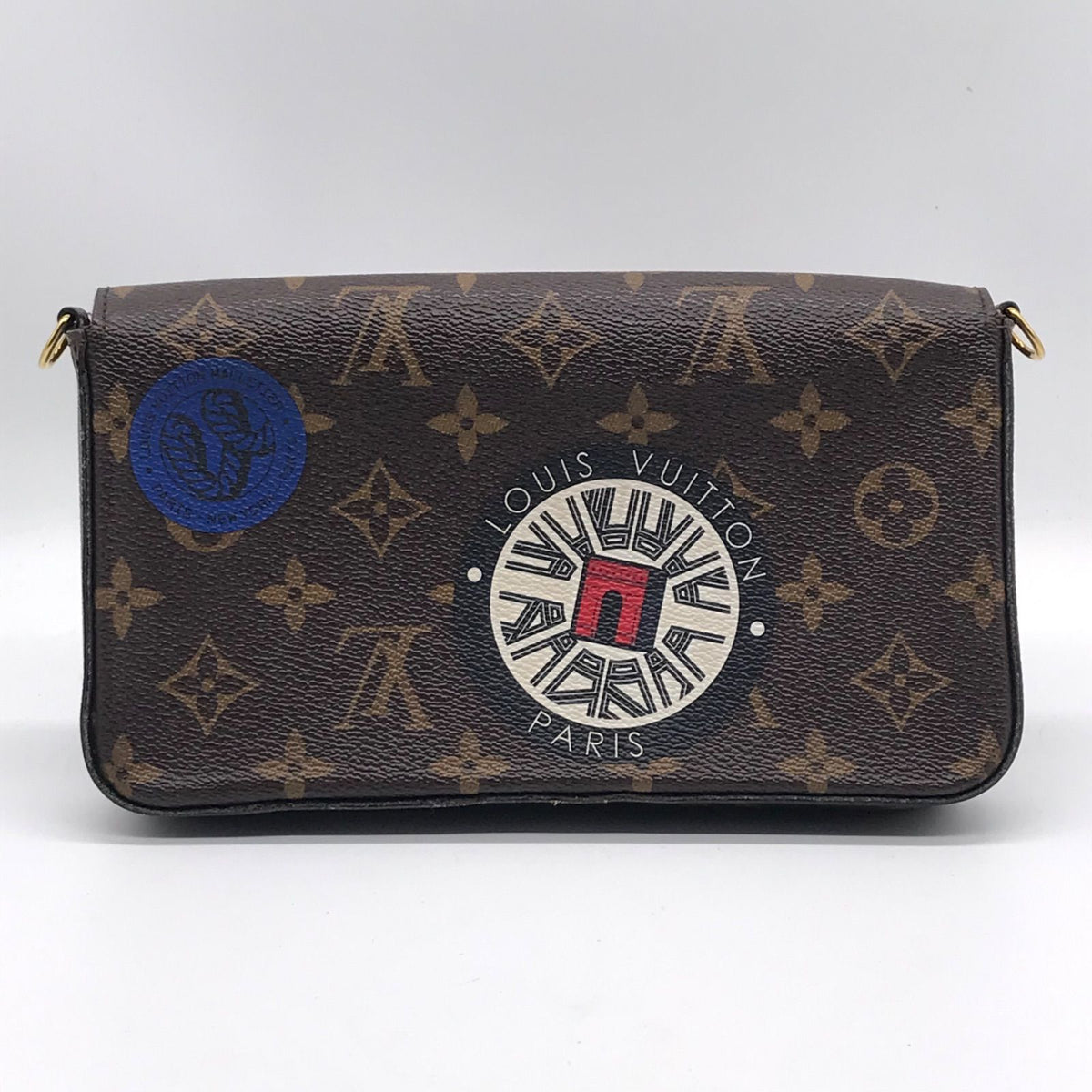 Louis Vuitton Monogram Pochette Felicie Shoulder Bag Nicolas Ghesquiere My LV — view 2