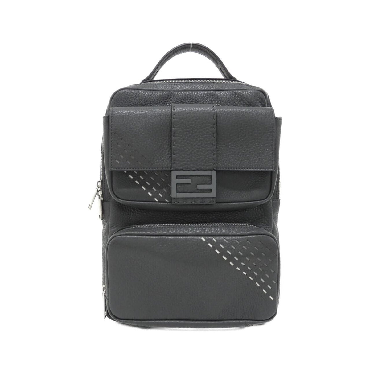 Fendi Selleria Backpack Silver