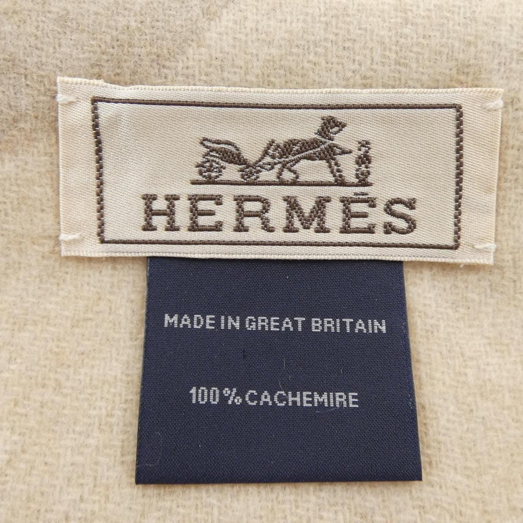 Hermes Scarf Beige — view 3