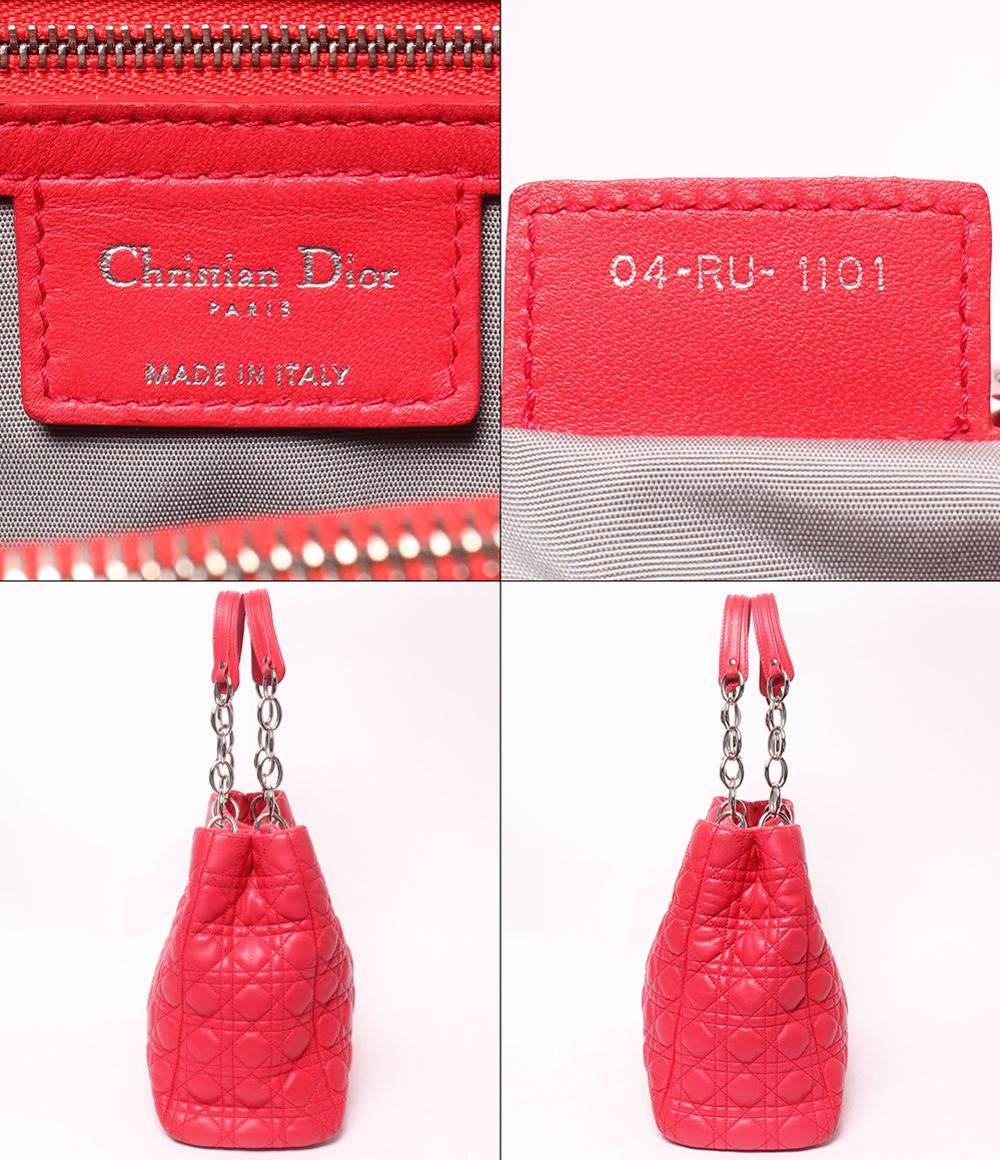 Dior Tote Shoulder Bag Cannage — view 4