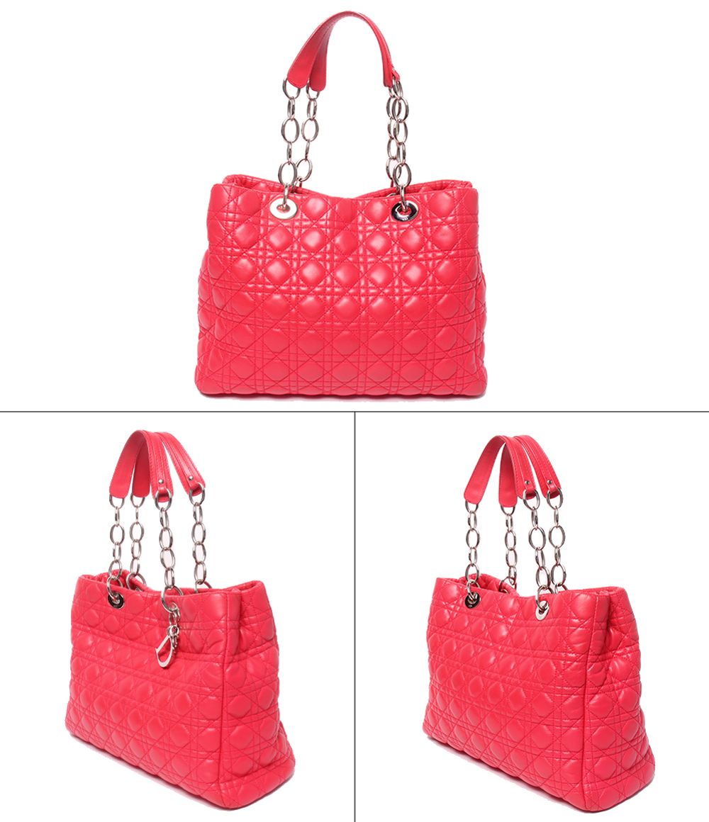 Dior Tote Shoulder Bag Cannage — view 2