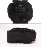 Chanel Tote Bag Silver Shearling — view 3