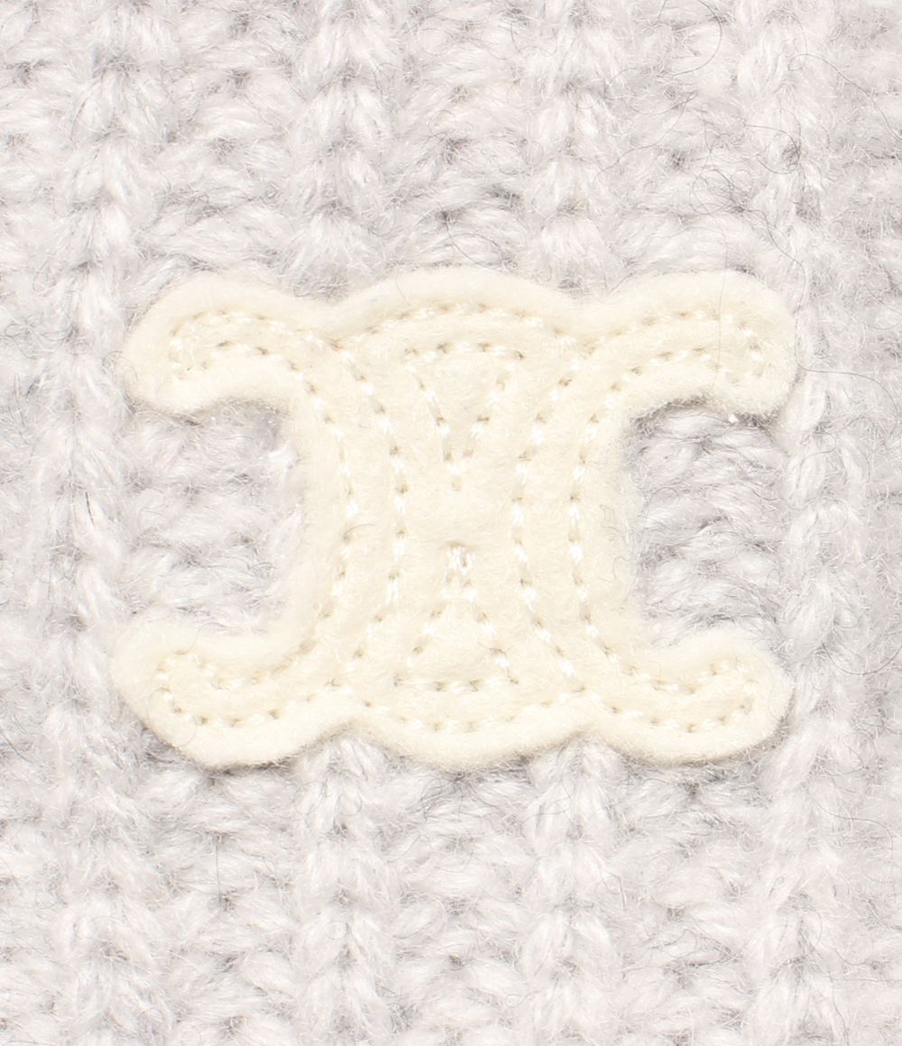 Celine Knit Hat Cashmere 100% Triomphe TU — view 7
