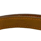 Hermes Belt 70 Orange Silver — view 3